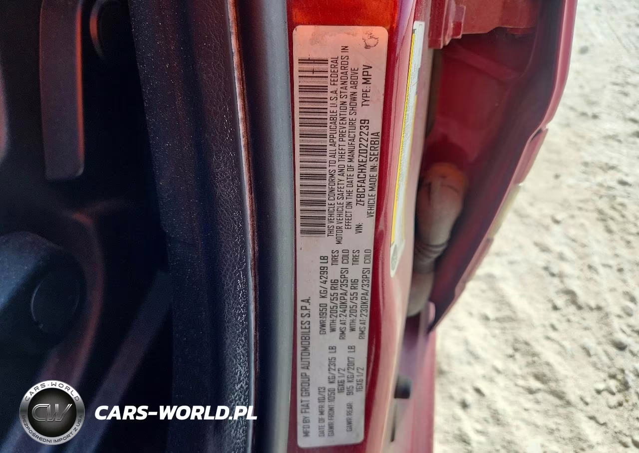 2014 Fiat 500L Lounge VIN:ZFBCFACHXEZ022239 - 12