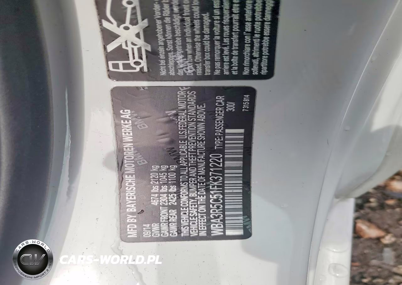2015 BMW 435 Xi VIN:WBA3R5C51FK371220 - 12