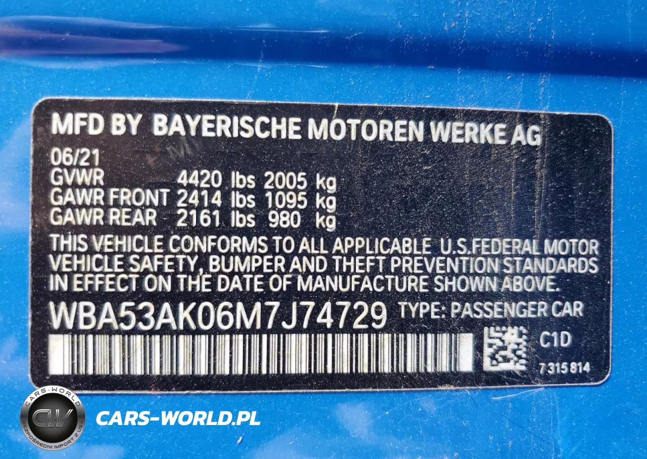 2021 BMW 228I VIN:WBA53AK06M7J74729 - 13