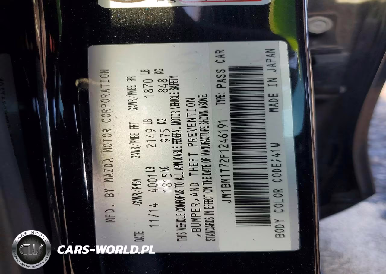 2015 Mazda 3 Sv VIN:JM1BM1T72F1246191 - 12