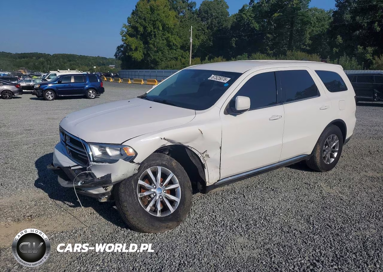 2018 Dodge Durango Sxt VIN:1C4RDJAG1JC315726 - 1