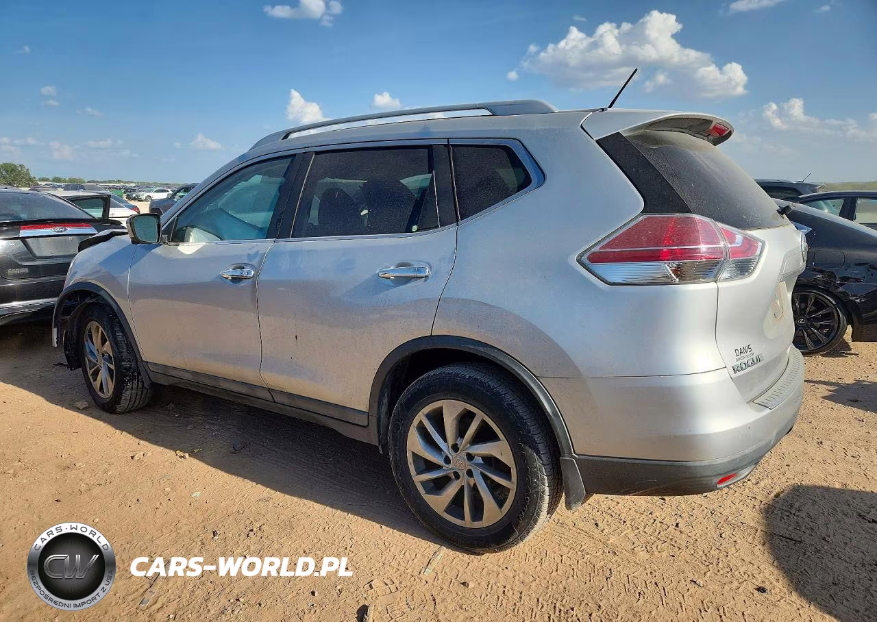 2015 Nissan Rogue Sl VIN:5N1AT2MV2FC876830 - 2