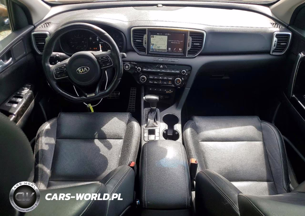 2018 Kia Sportage Sx VIN:KNDPRCA64J7373317 - 8