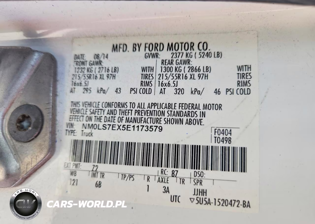 2014 Ford Transit Connect Xl VIN:NM0LS7EX5E1173579 - 13