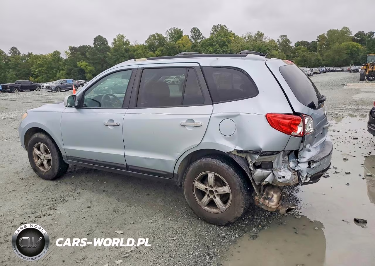 2007 Hyundai Santa Fe Gls VIN:5NMSG13D27H093655 - 2