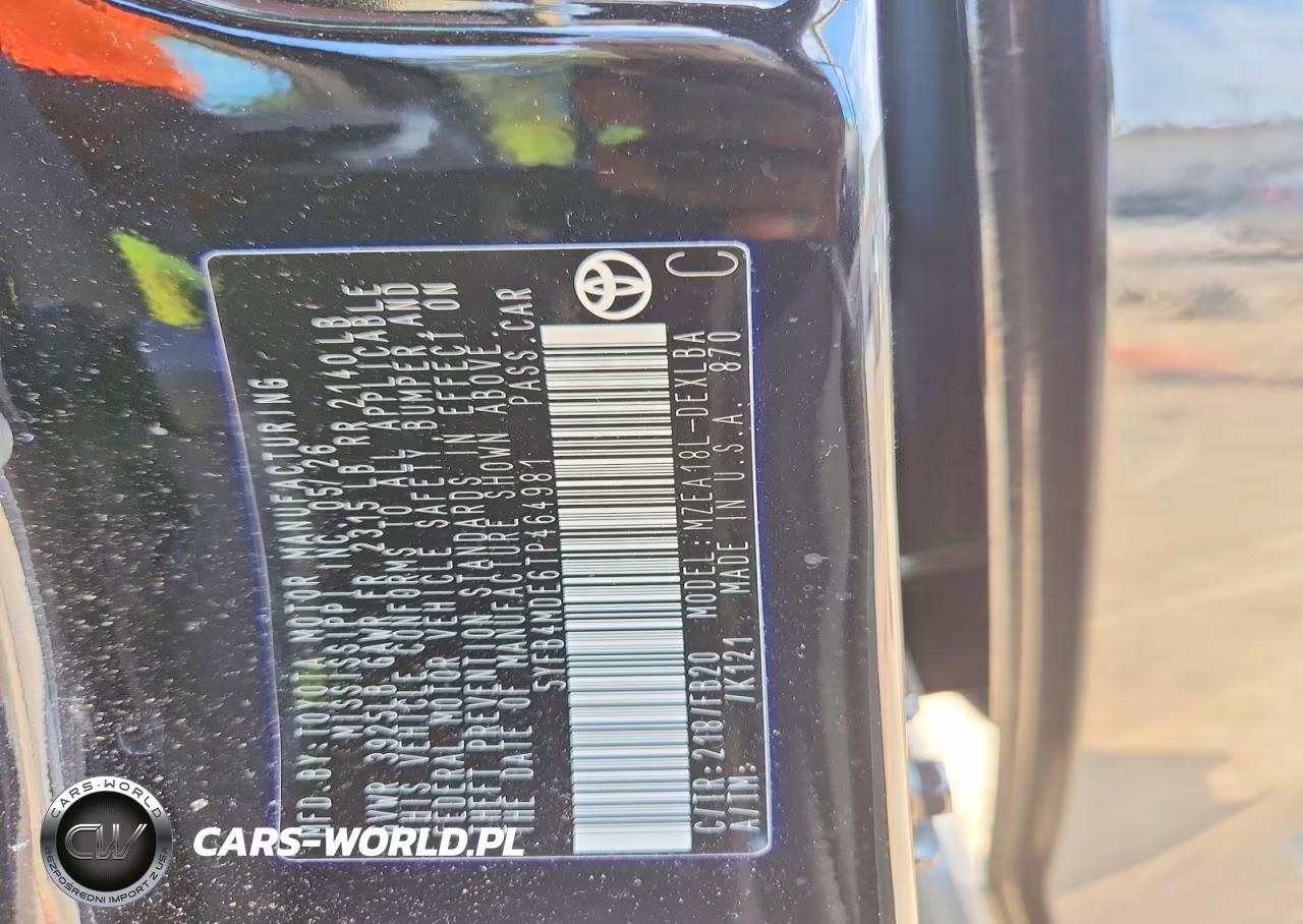 2026 Toyota Corolla Le VIN:5YFB4MDE6TP464981 - 12
