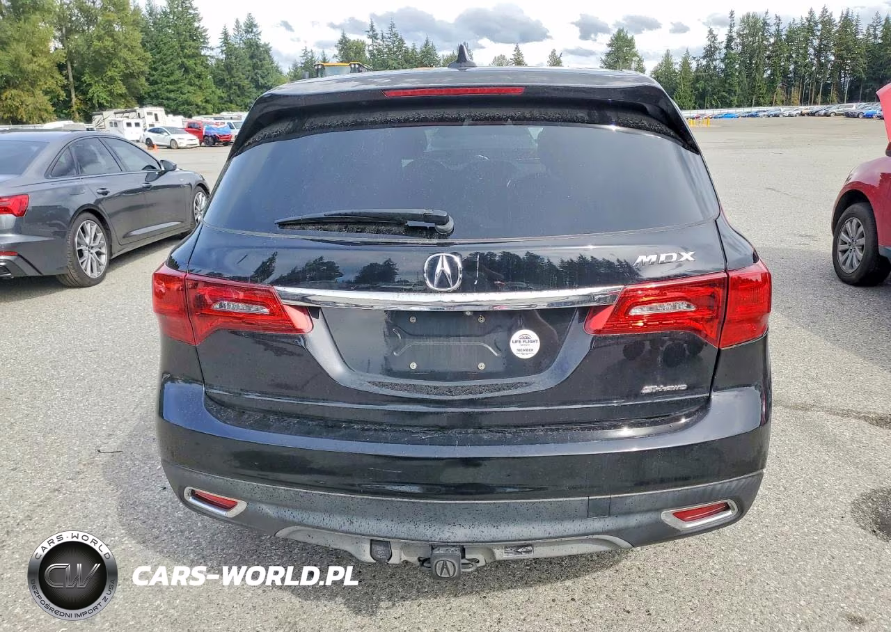 2014 Acura Mdx Technology VIN:5FRYD4H45EB043438 - 6