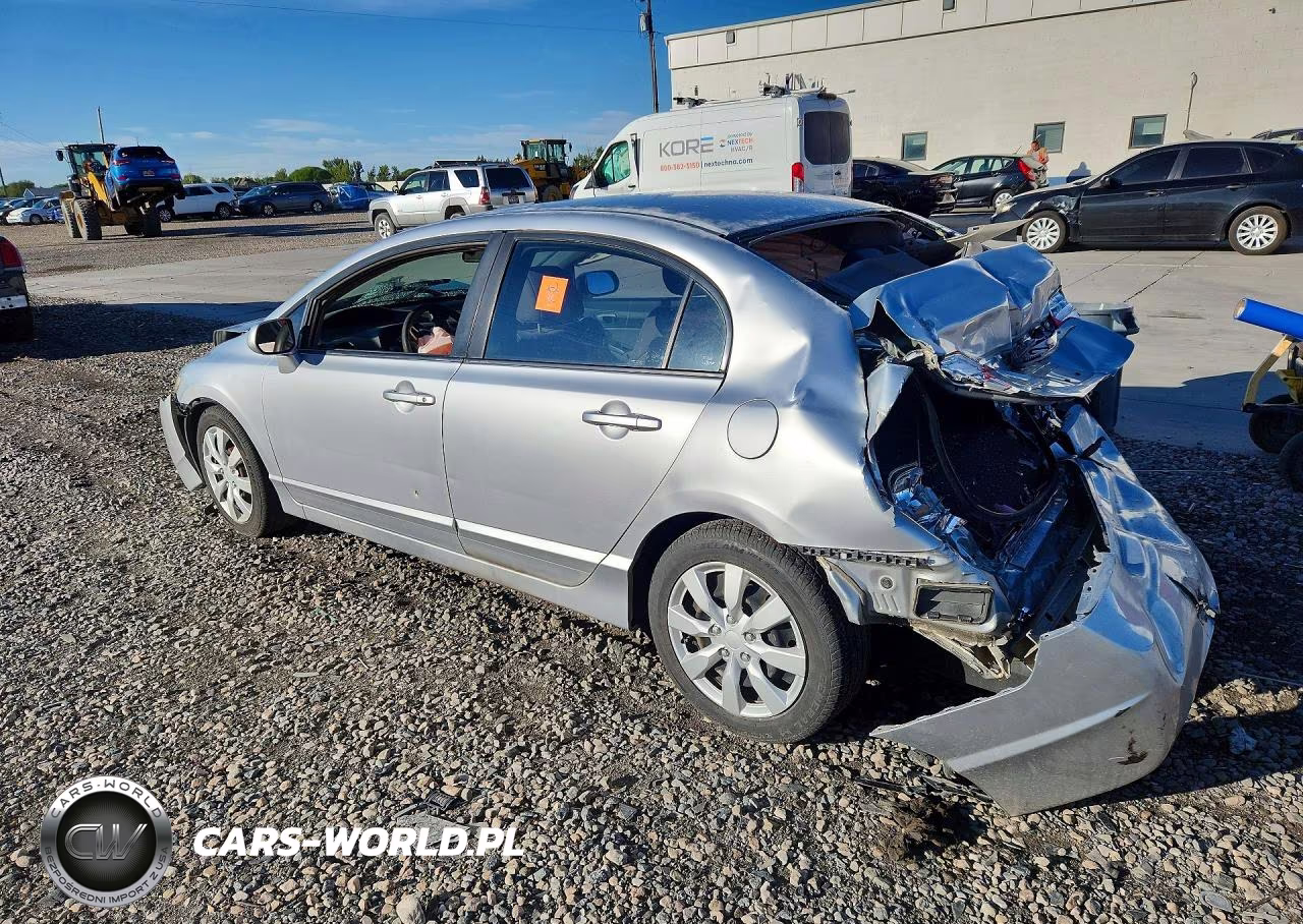2009 Honda Civic Lx VIN:19XFA16599E047127 - 2