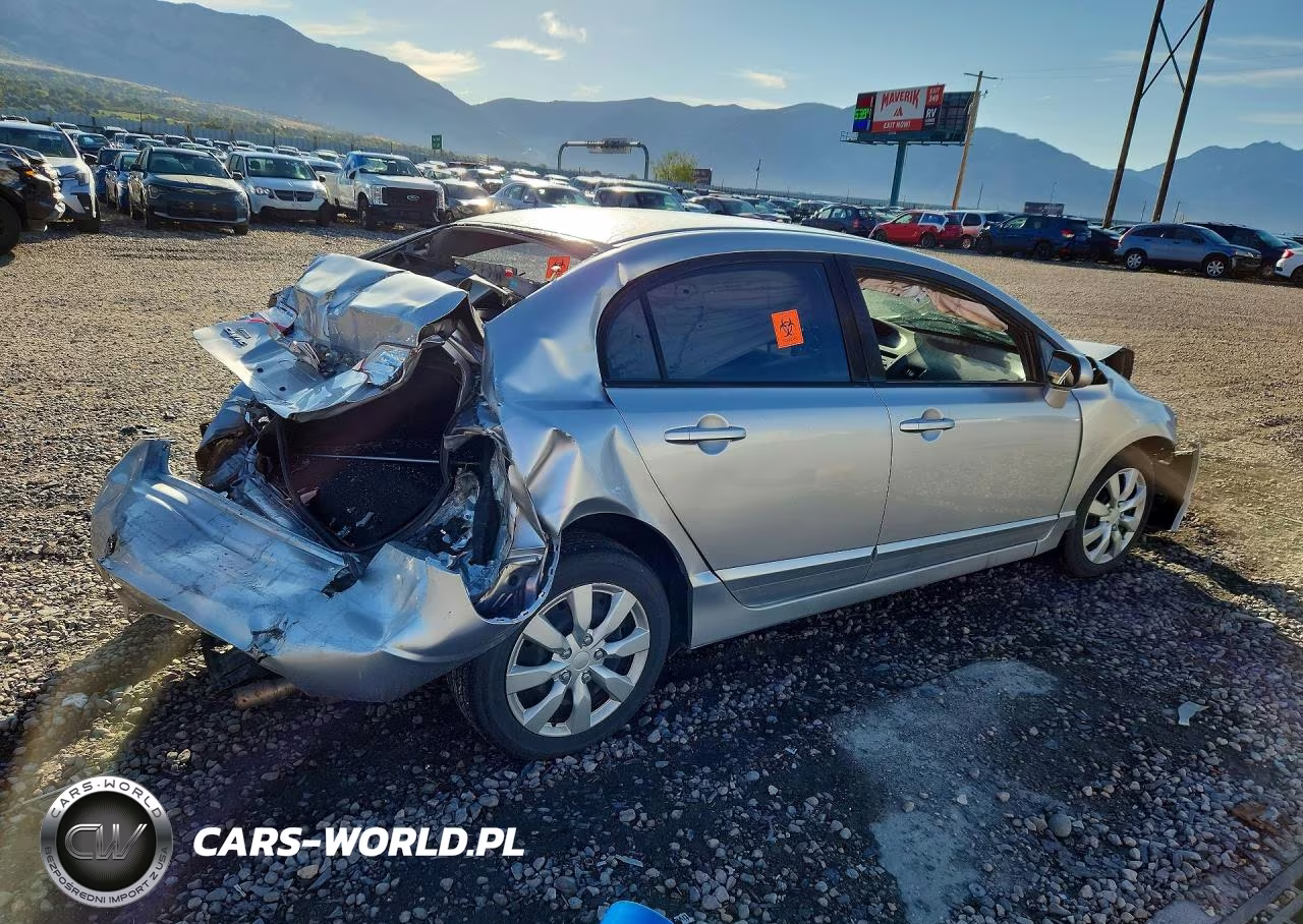 2009 Honda Civic Lx VIN:19XFA16599E047127 - 3