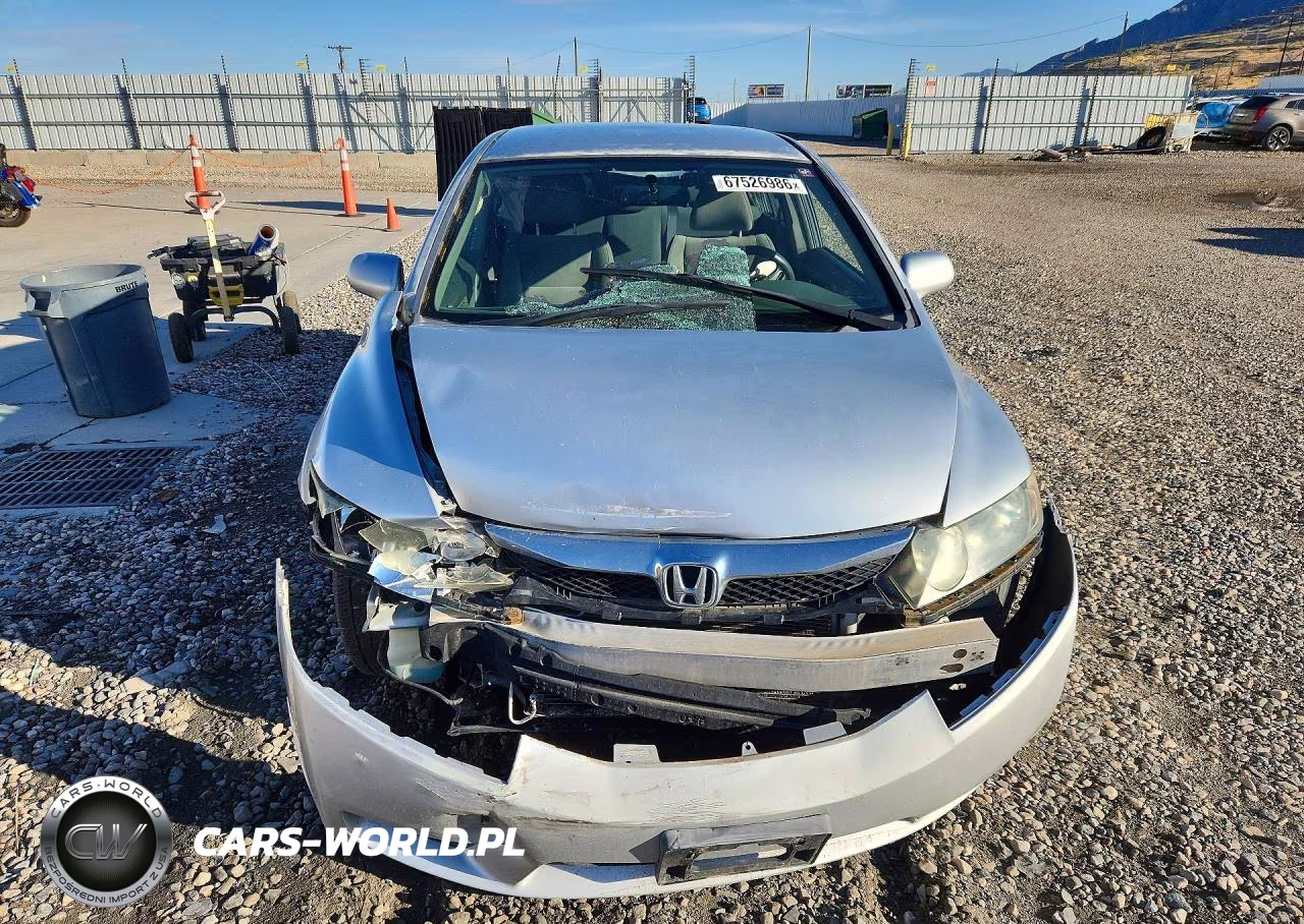 2009 Honda Civic Lx VIN:19XFA16599E047127 - 5