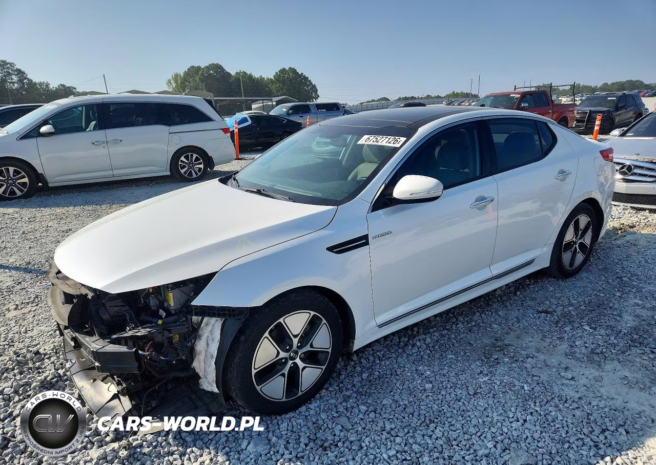 2013 Kia Optima Hybrid VIN:KNAGM4ADXD5058263 - 1
