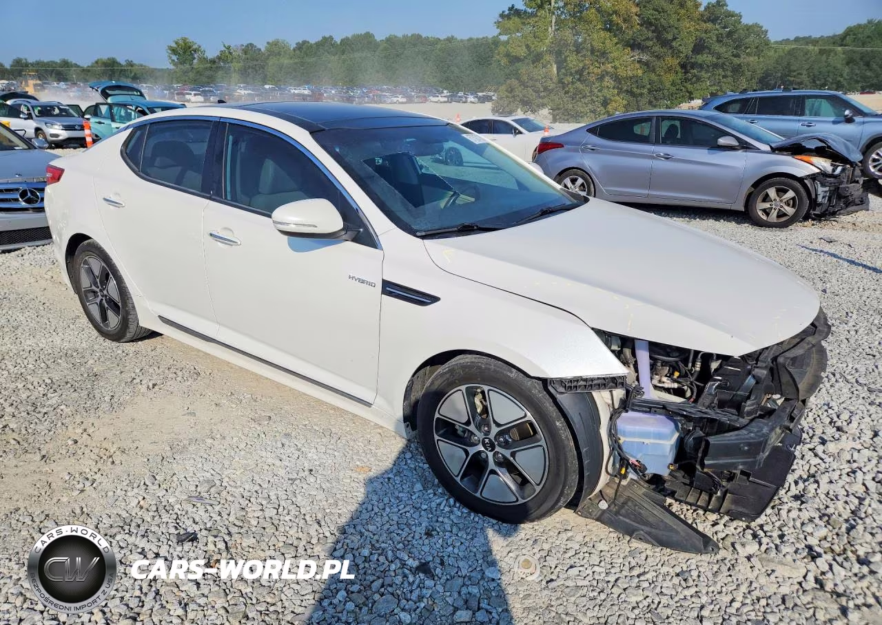 2013 Kia Optima Hybrid VIN:KNAGM4ADXD5058263 - 4