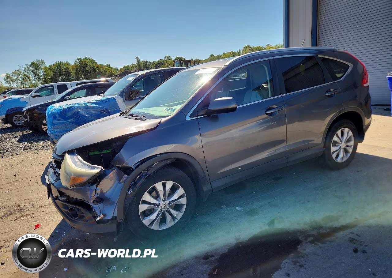 2013 Honda Cr-V Exl VIN:2HKRM4H75DH687408 - 1