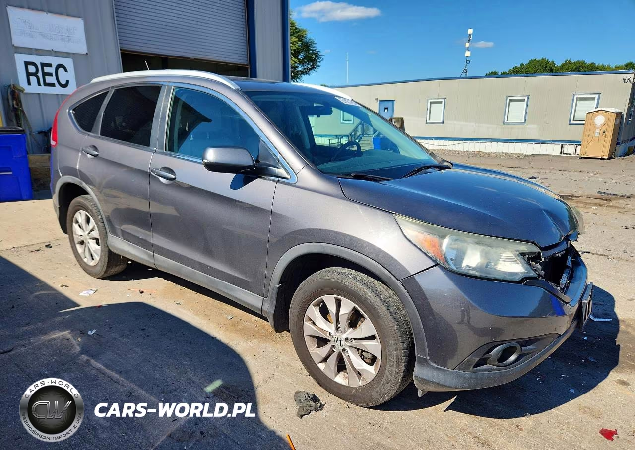 2013 Honda Cr-V Exl VIN:2HKRM4H75DH687408 - 4