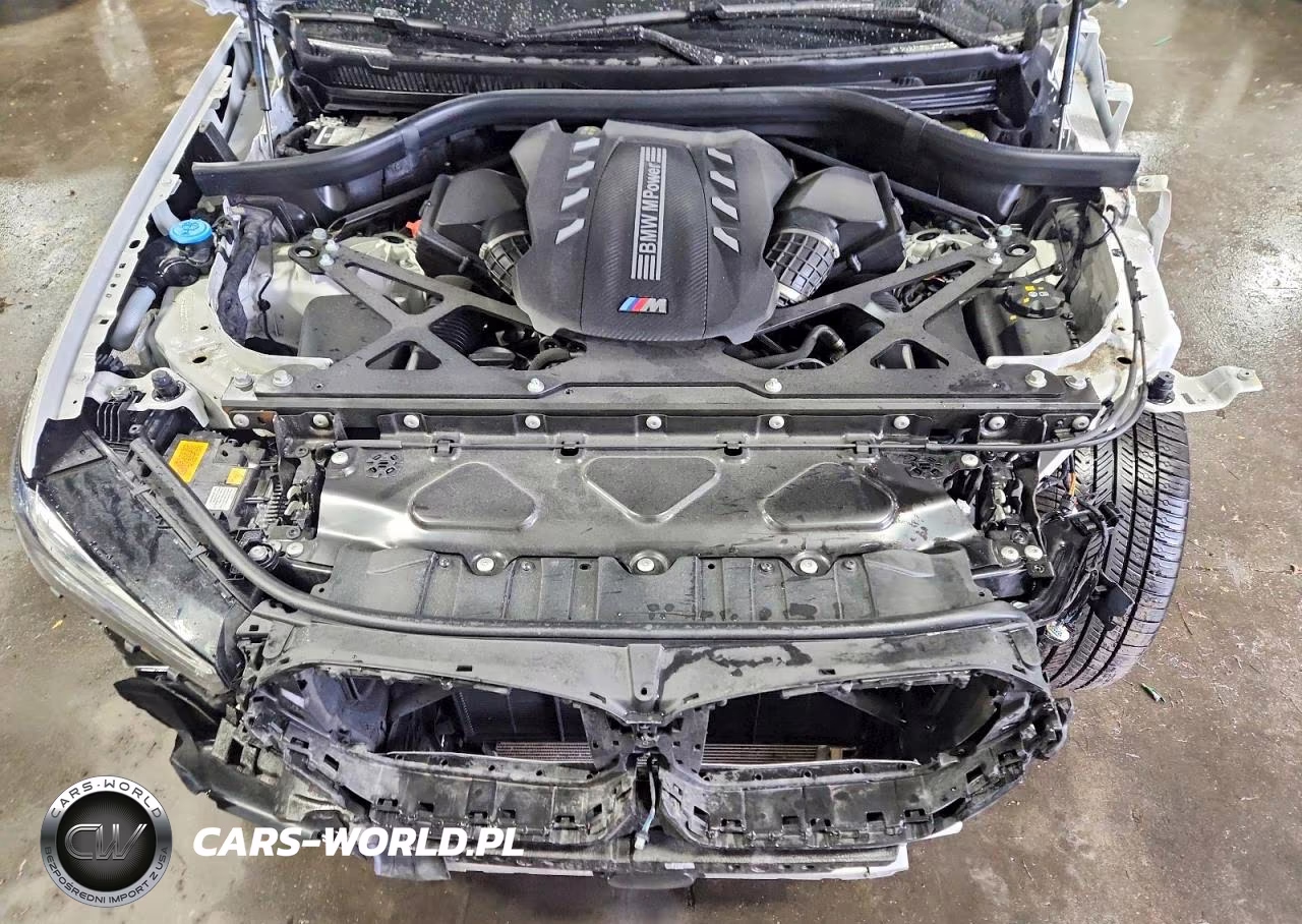 2023 BMW X6 M VIN:5YMCY0C01P9R93037 - 11