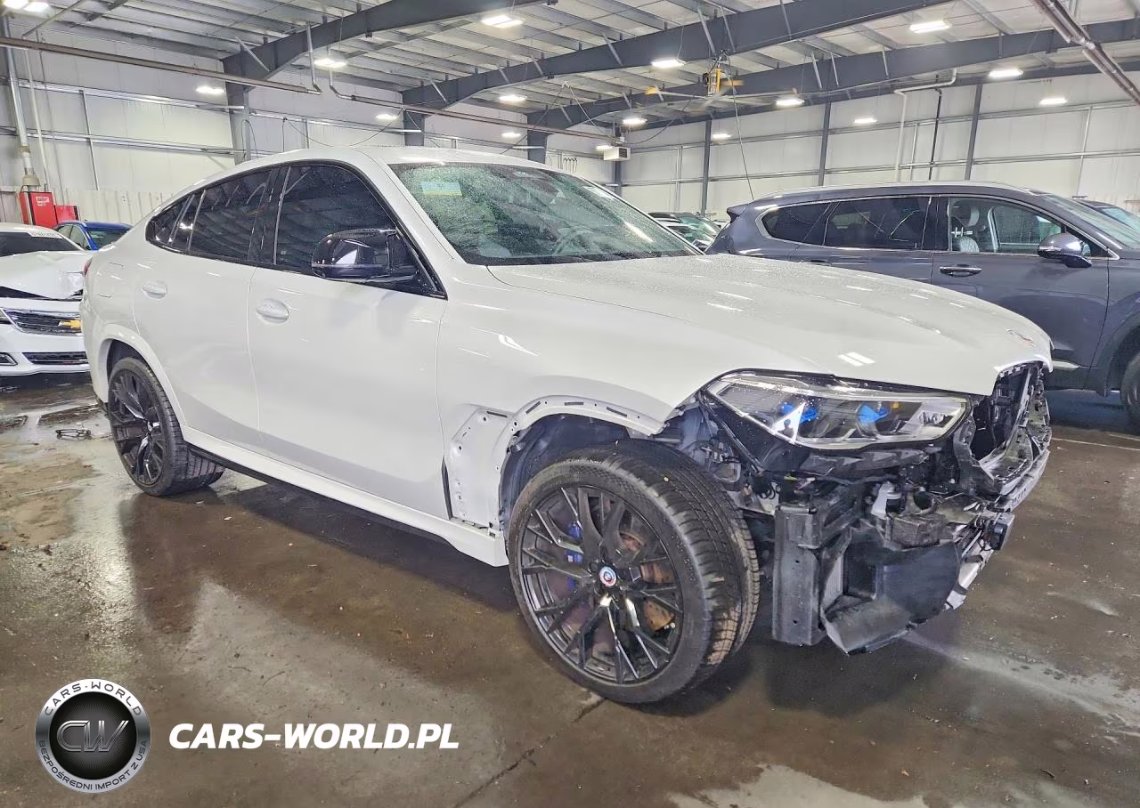2023 BMW X6 M VIN:5YMCY0C01P9R93037 - 4