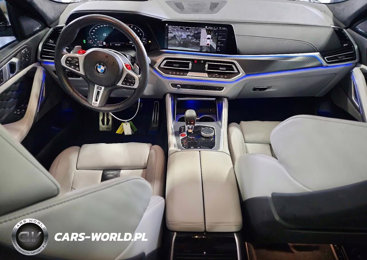 2023 BMW X6 M VIN:5YMCY0C01P9R93037 - 8