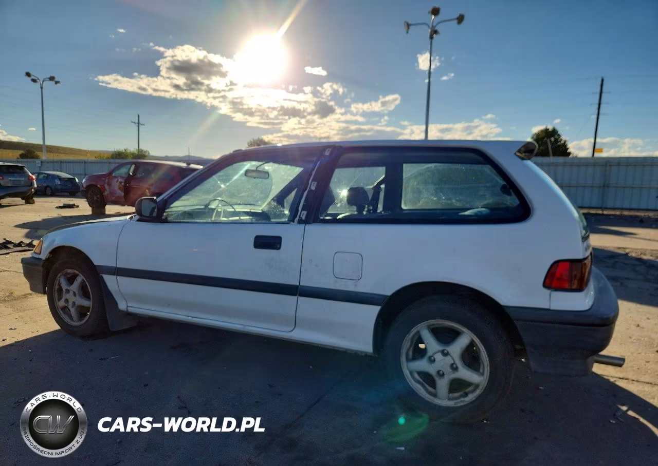 1991 Honda Civic VIN:2HGED634XMH554659 - 2