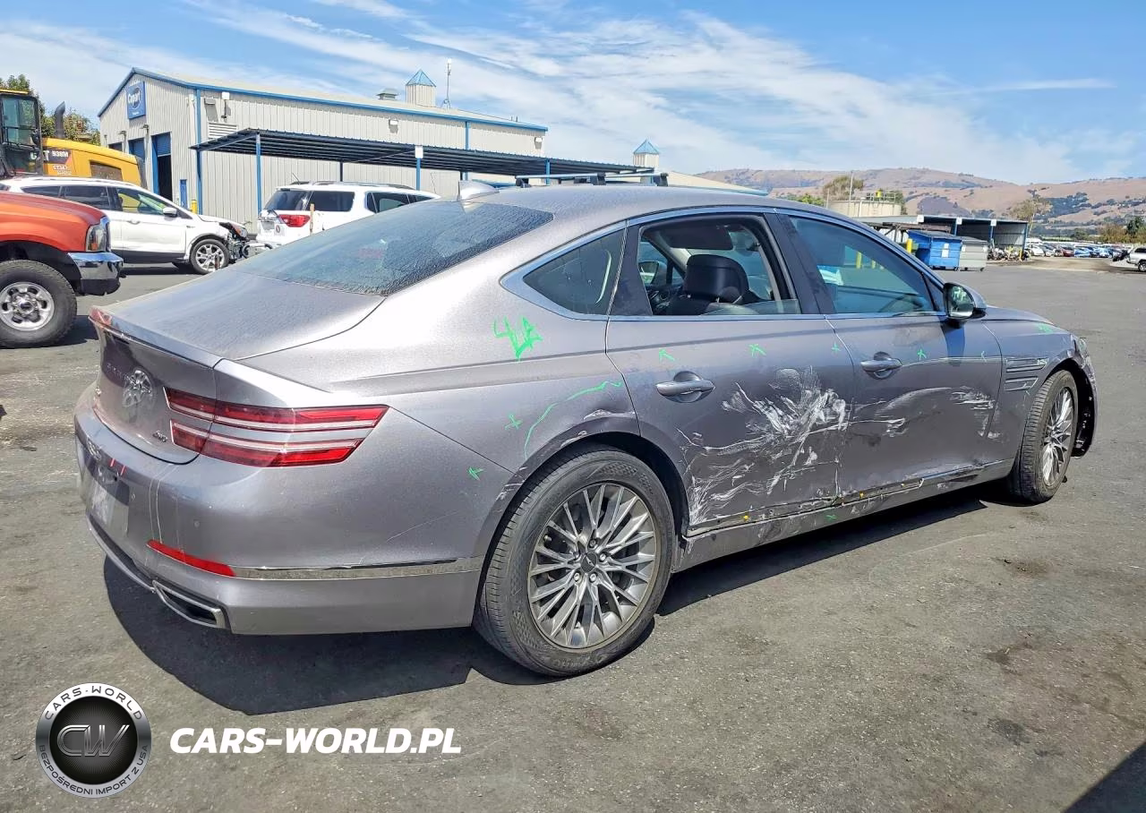 2023 Genesis G80 2.5T VIN:KMTGB4SC6PU196960 - 3