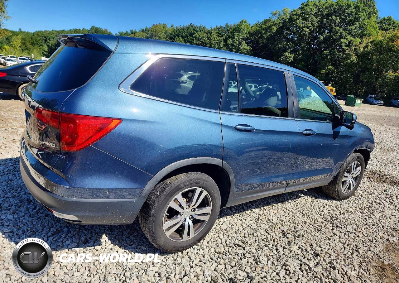 2017 Honda Pilot Ex VIN:5FNYF6H31HB065567 - 3