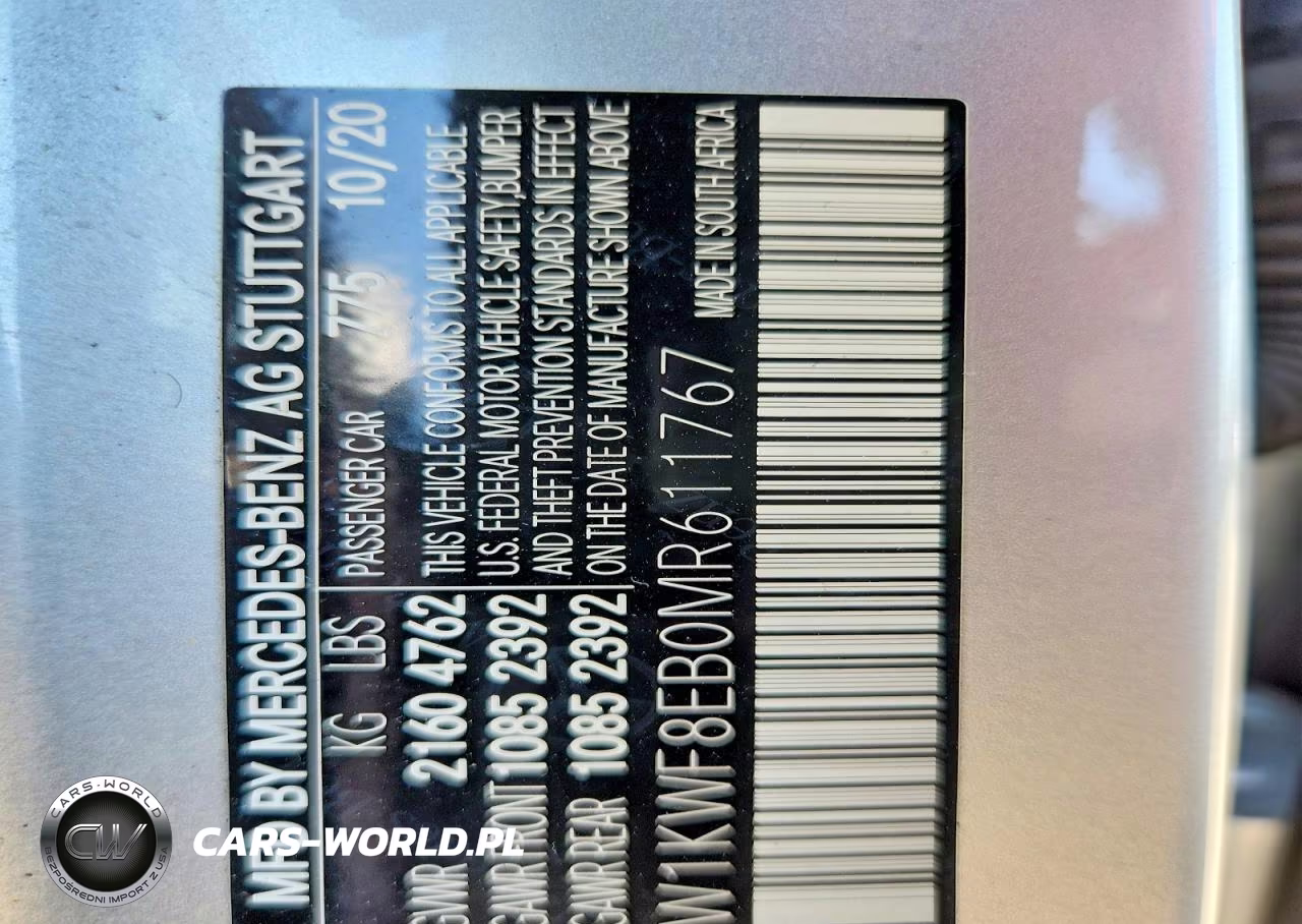 2021 Mercedes-Benz C 300 4Matic VIN:W1KWF8EB0MR611767 - 12