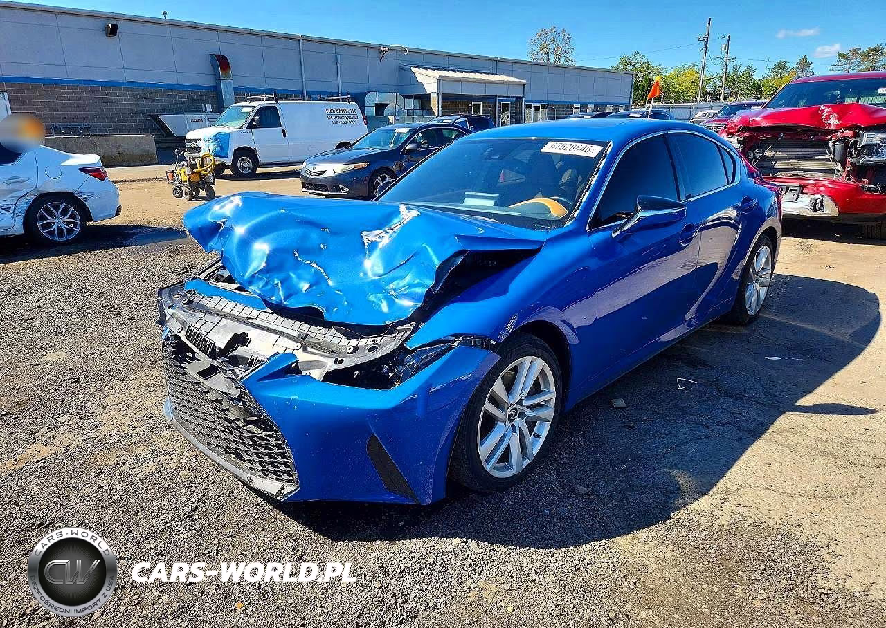2021 Lexus Is 300 VIN:JTHC81F25M5047519 - 1