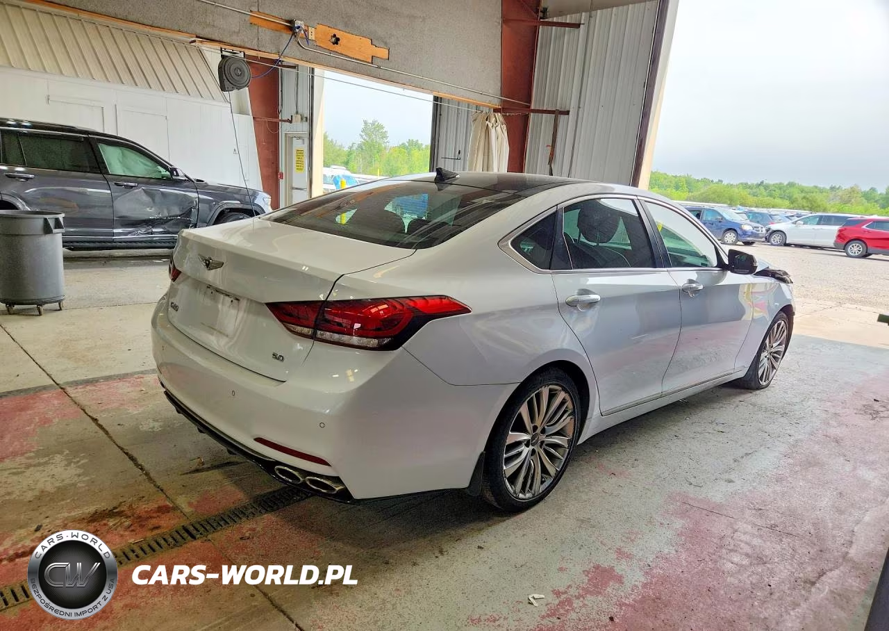 2018 Genesis G80 VIN:KMHGN4JF7JU265580 - 3