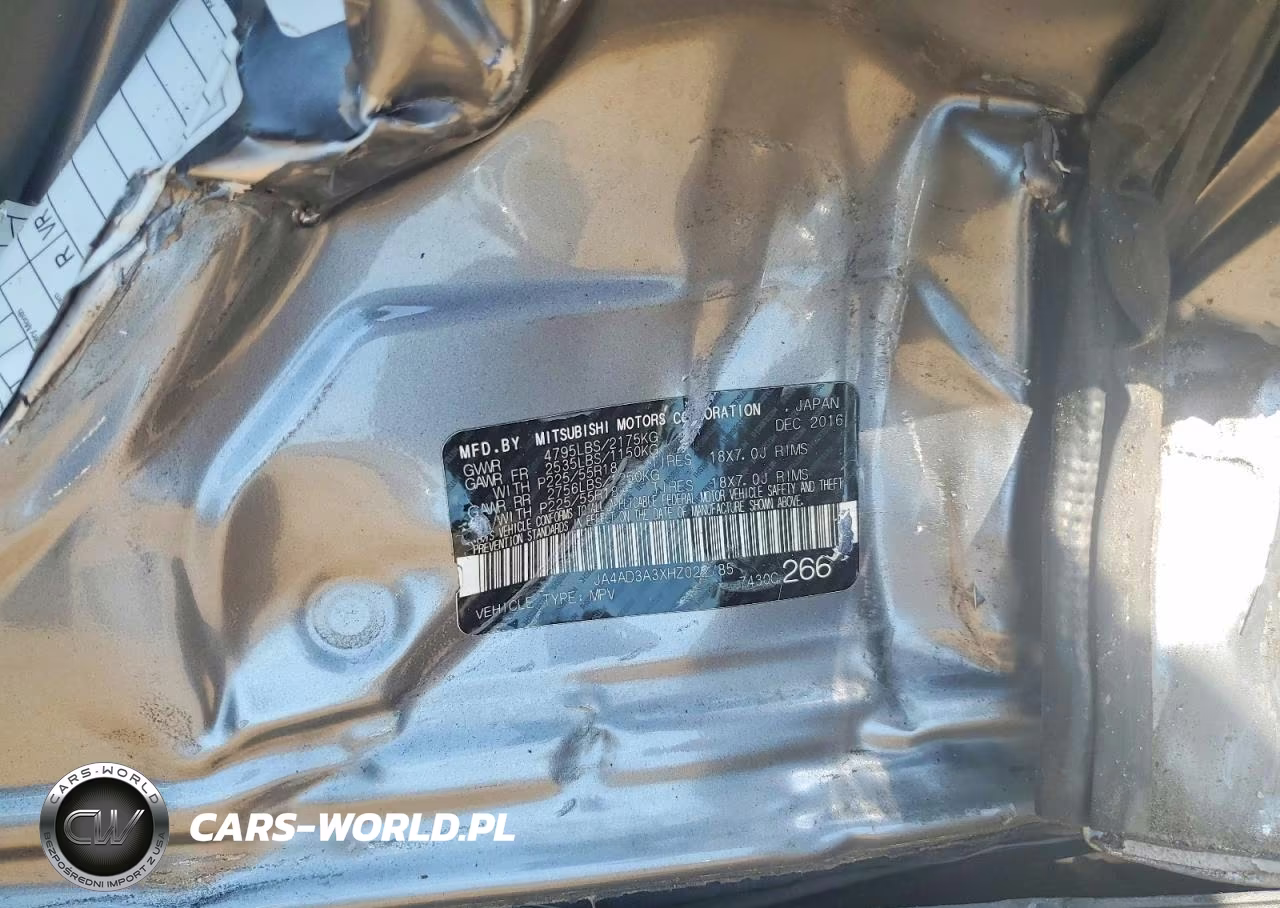 2017 Mitsubishi Outlander Se VIN:JA4AD3A3XHZ022785 - 12