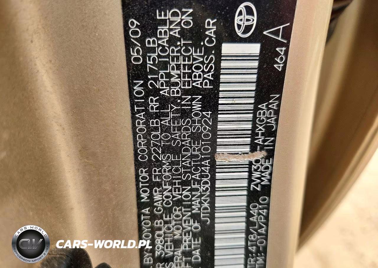 2010 Toyota Prius Iv VIN:JTDKN3DU4A1010924 - 12