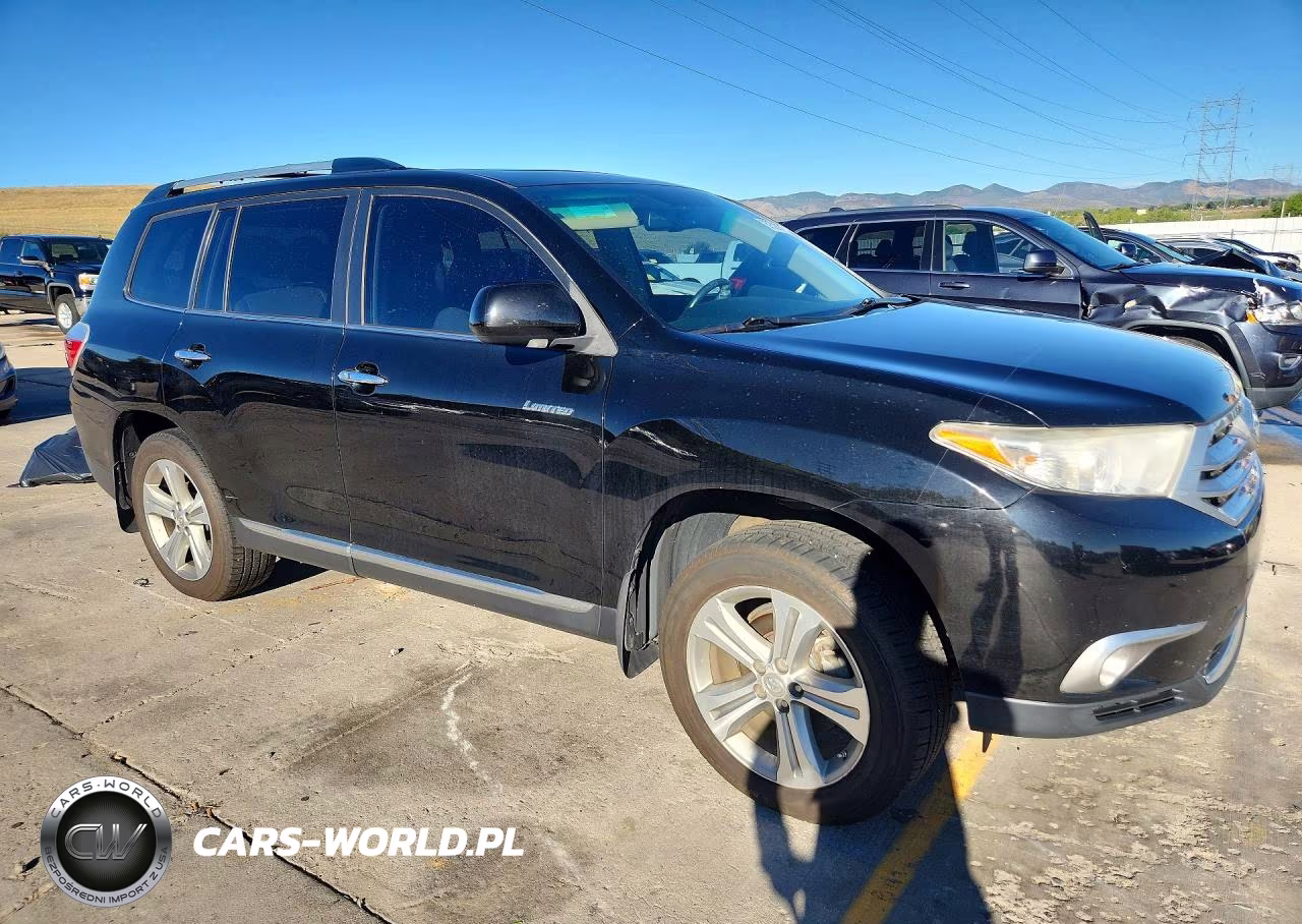 2012 Toyota Highlander Limited VIN:5TDDK3EH8CS125812 - 4