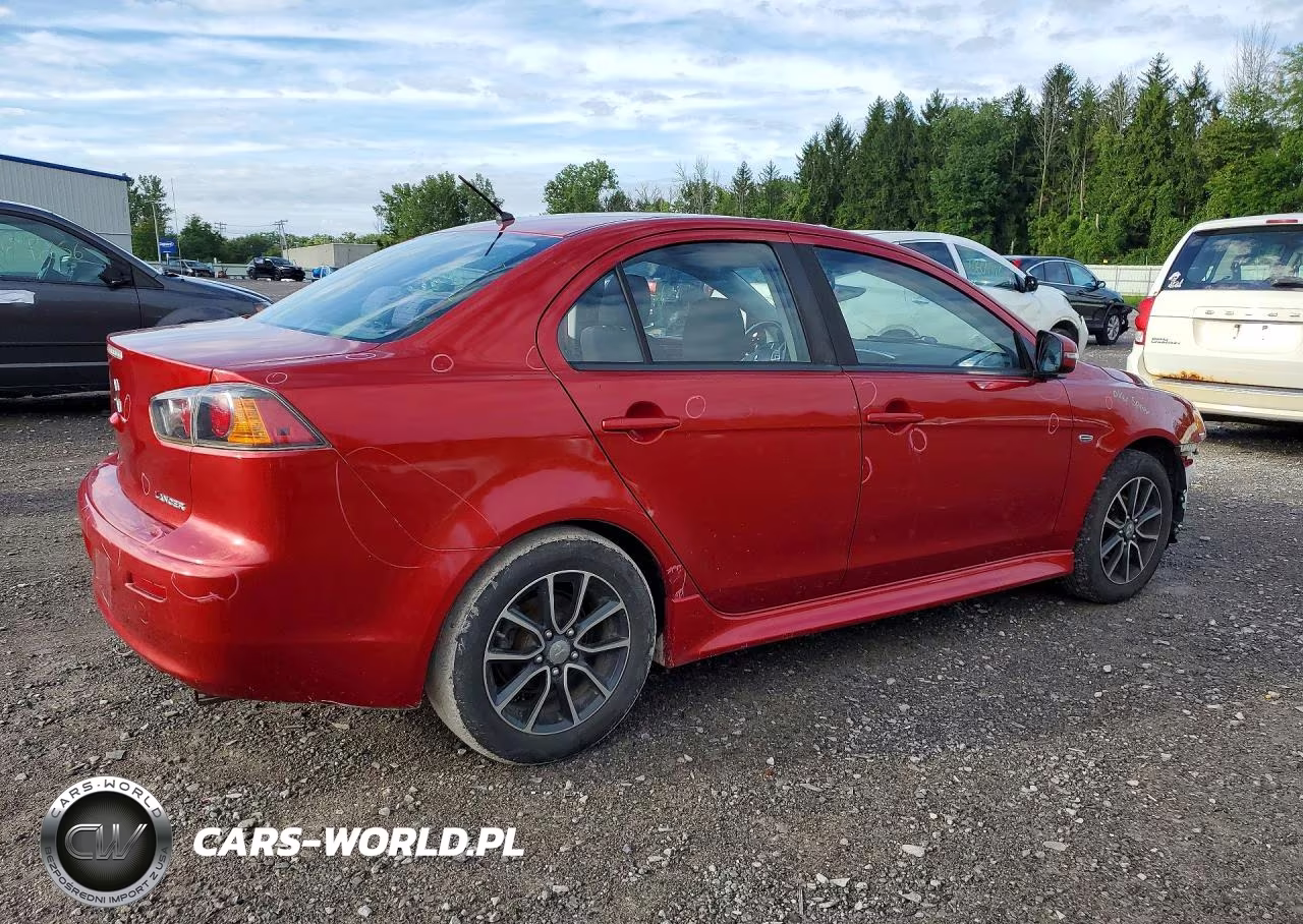 2017 Mitsubishi Lancer Es VIN:JA32V2FW2HU009531 - 3