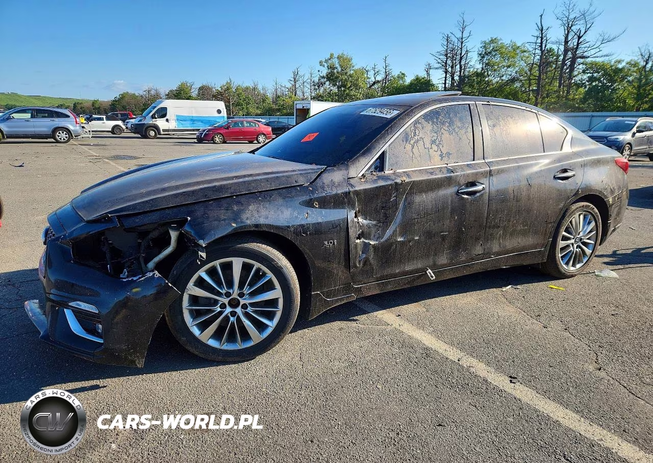 2019 Infiniti Q50 3.0T Luxe VIN:JN1EV7AR0KM594147 - 1