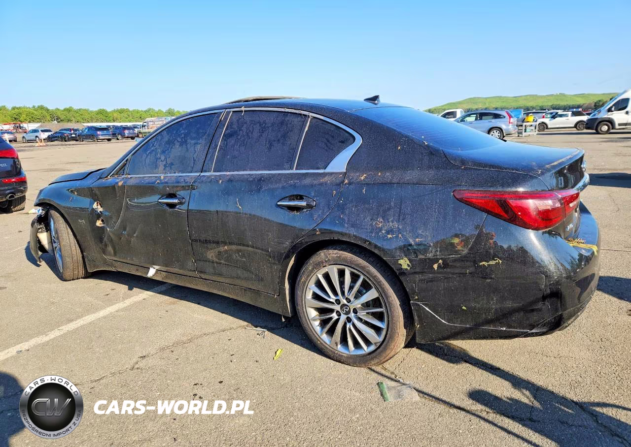 2019 Infiniti Q50 3.0T Luxe VIN:JN1EV7AR0KM594147 - 2