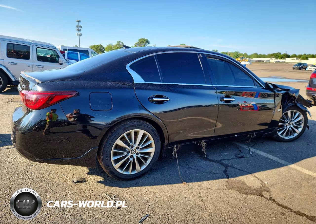 2019 Infiniti Q50 3.0T Luxe VIN:JN1EV7AR0KM594147 - 3