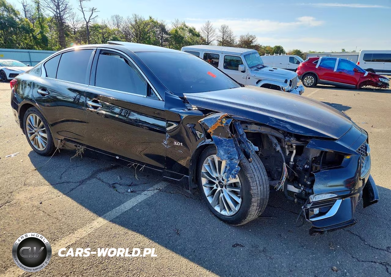 2019 Infiniti Q50 3.0T Luxe VIN:JN1EV7AR0KM594147 - 4