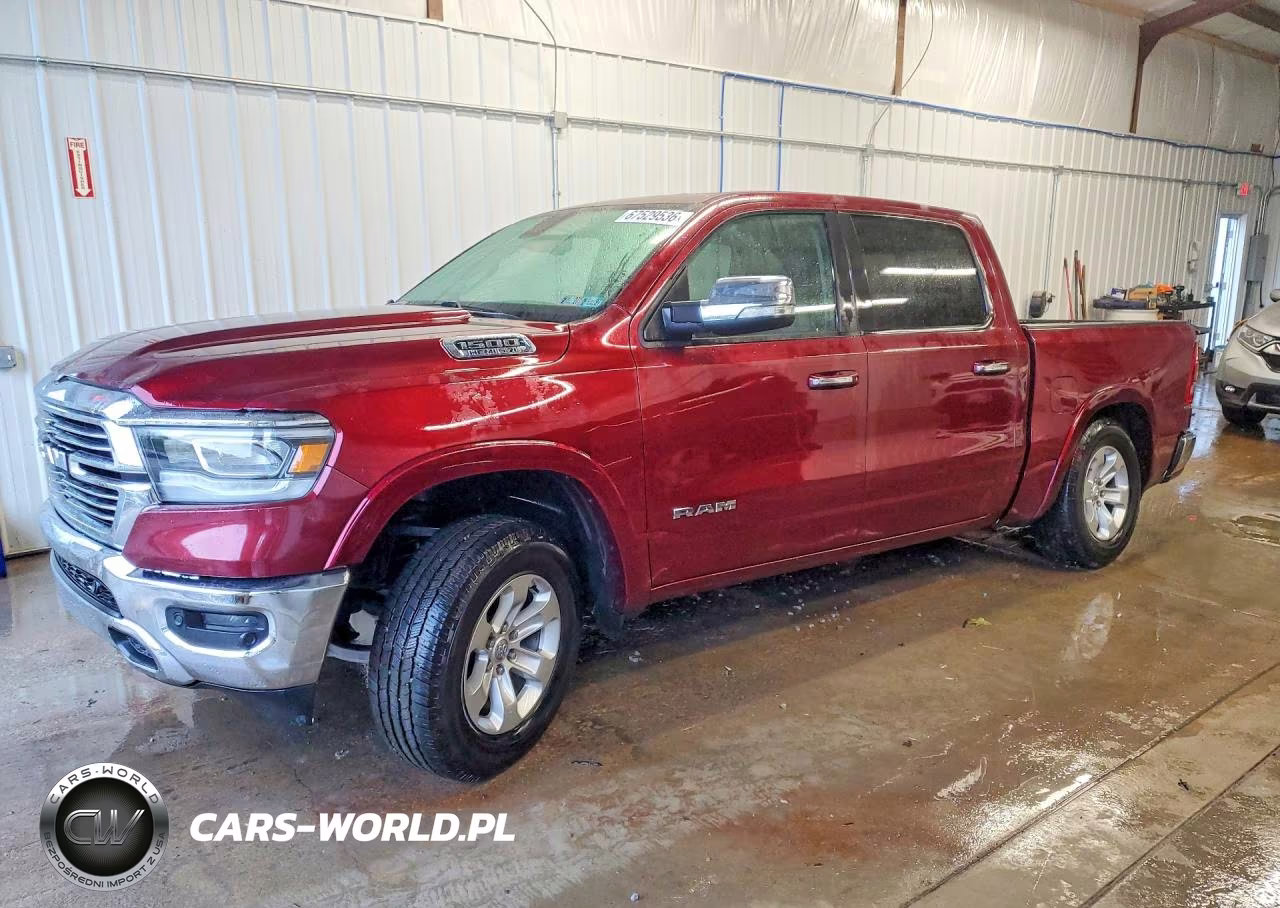 2019 Ram 1500 Laramie VIN:1C6SRFJT2KN506114 - 1