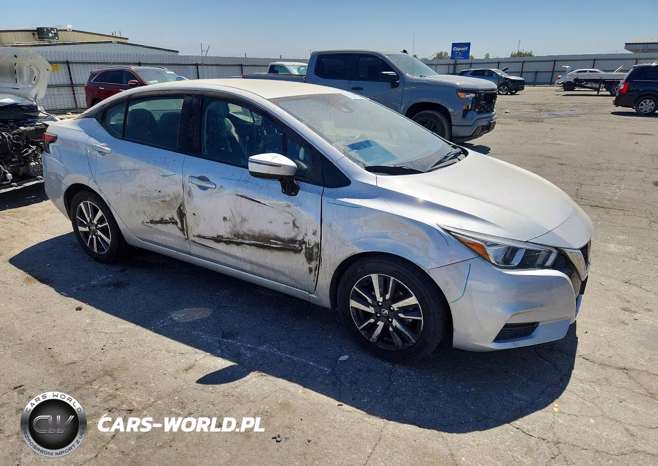 2021 Nissan Versa Sv VIN:3N1CN8EV1ML869509 - 4