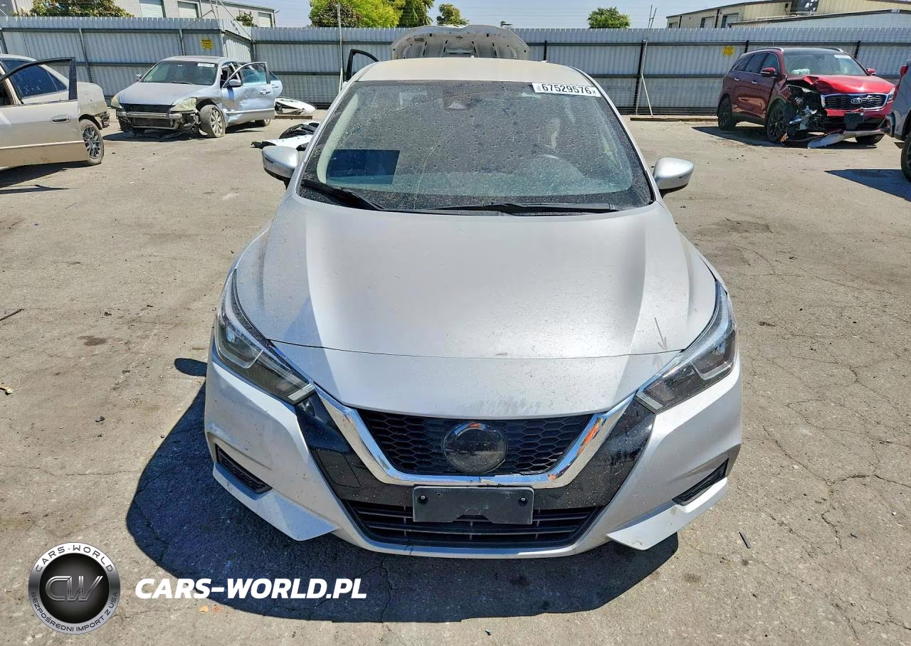 2021 Nissan Versa Sv VIN:3N1CN8EV1ML869509 - 5
