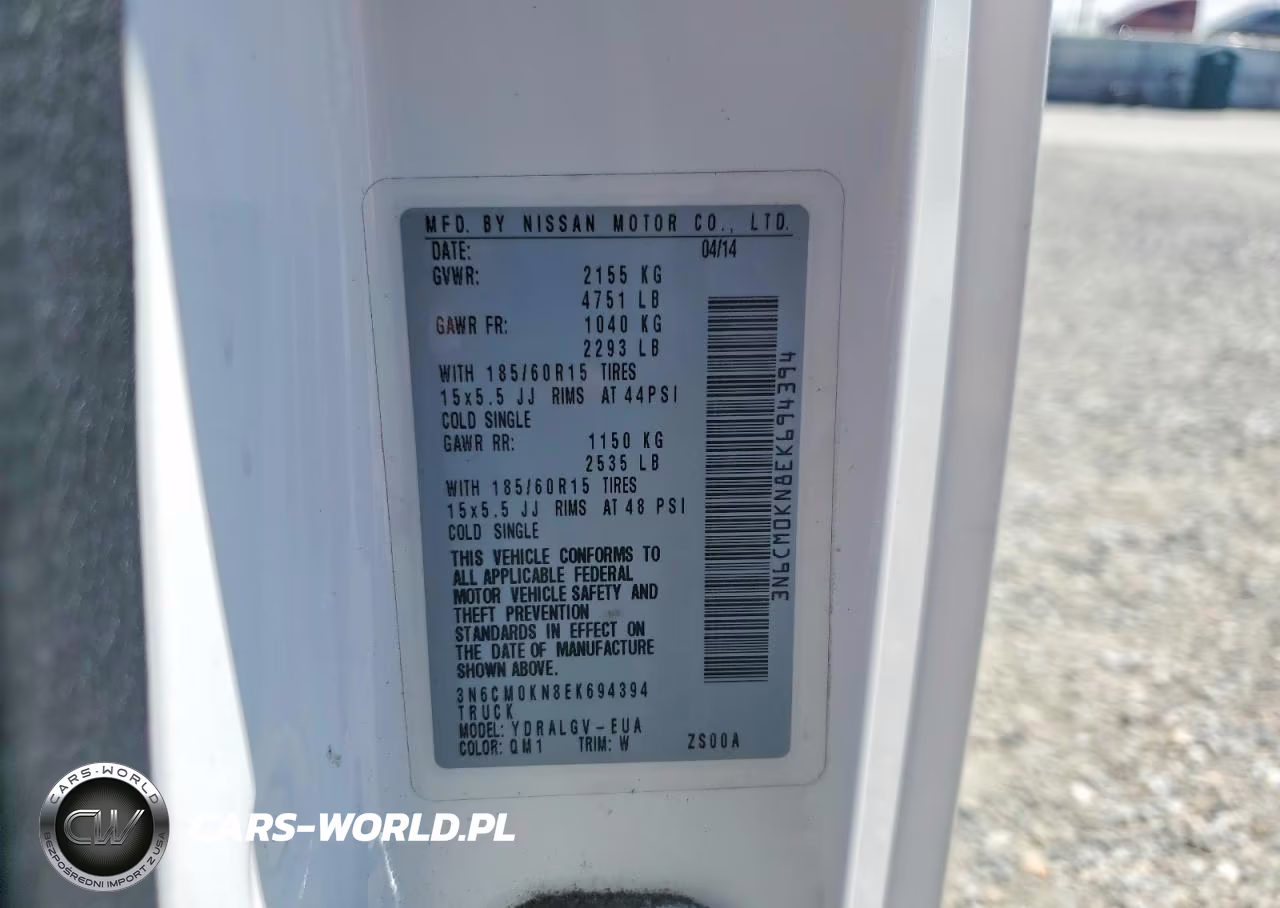 2014 Nissan Nv200 Delivery Van VIN:3N6CM0KN8EK694394 - 13