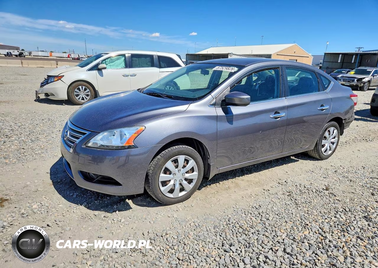 2015 Nissan Sentra Sv VIN:3N1AB7AP9FY325265 - 1