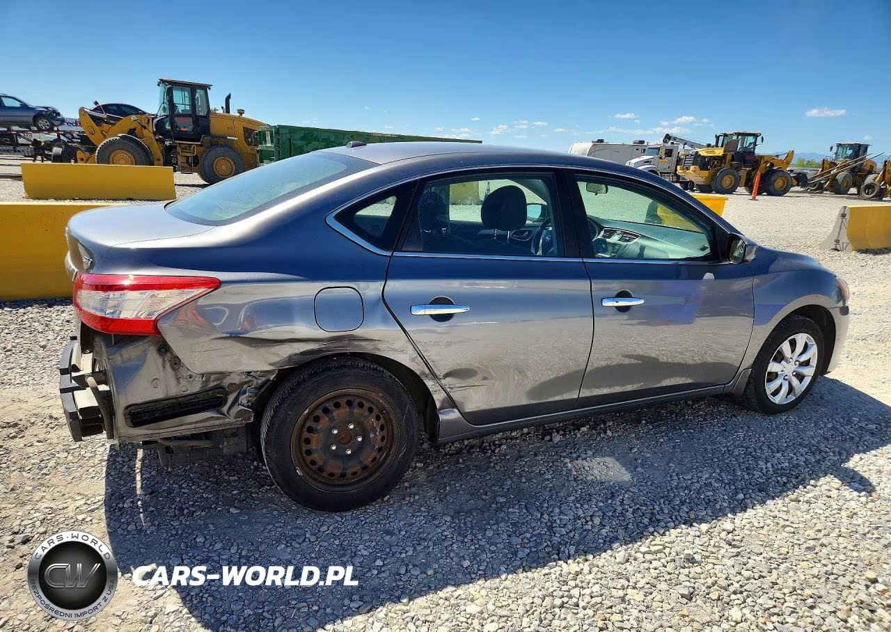 2015 Nissan Sentra Sv VIN:3N1AB7AP9FY325265 - 3