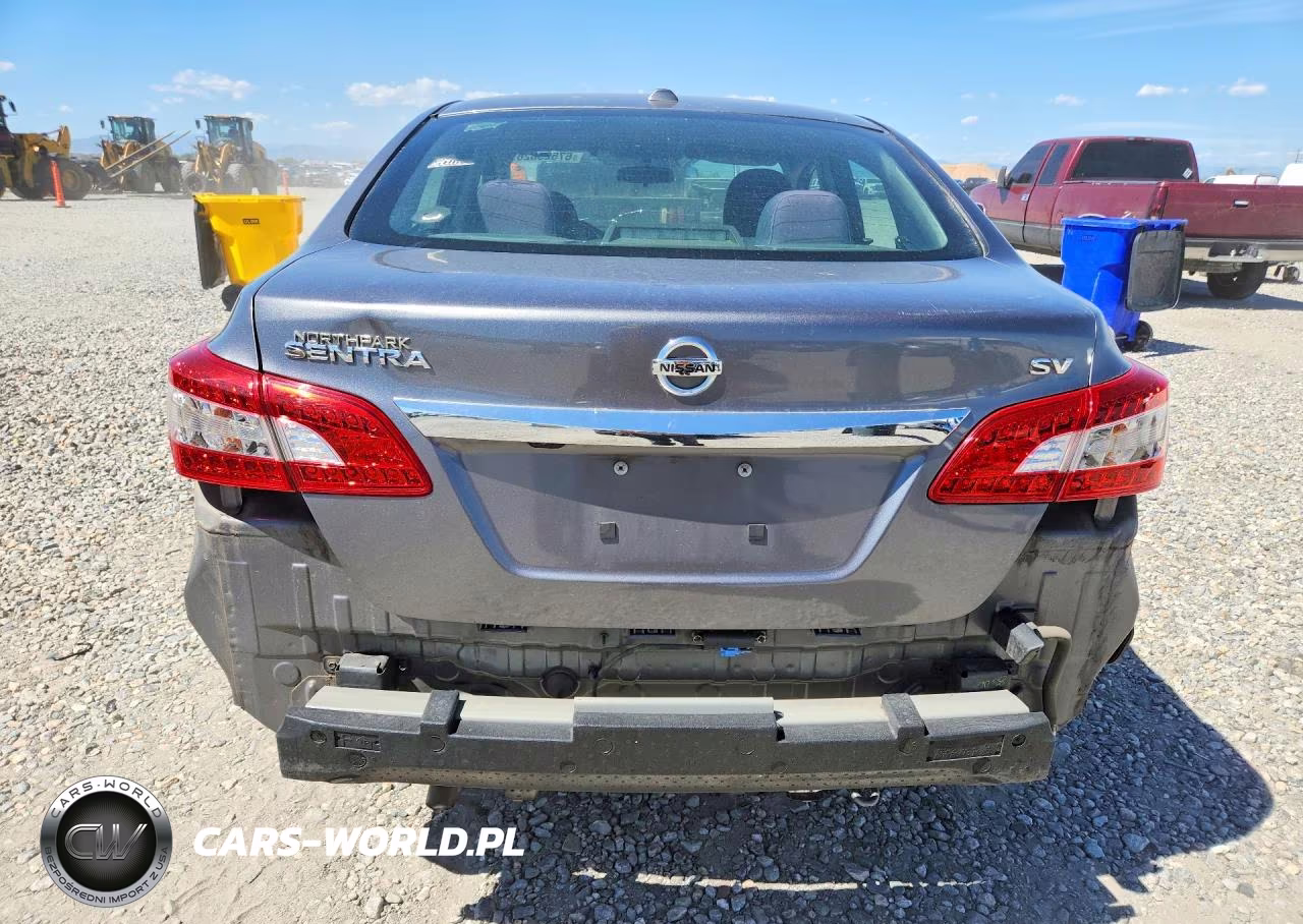 2015 Nissan Sentra Sv VIN:3N1AB7AP9FY325265 - 6