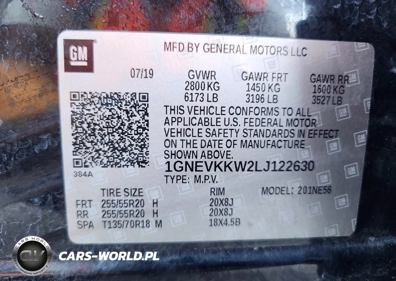 2020 Chevrolet Traverse Premier VIN:1GNEVKKW2LJ122630 - 13