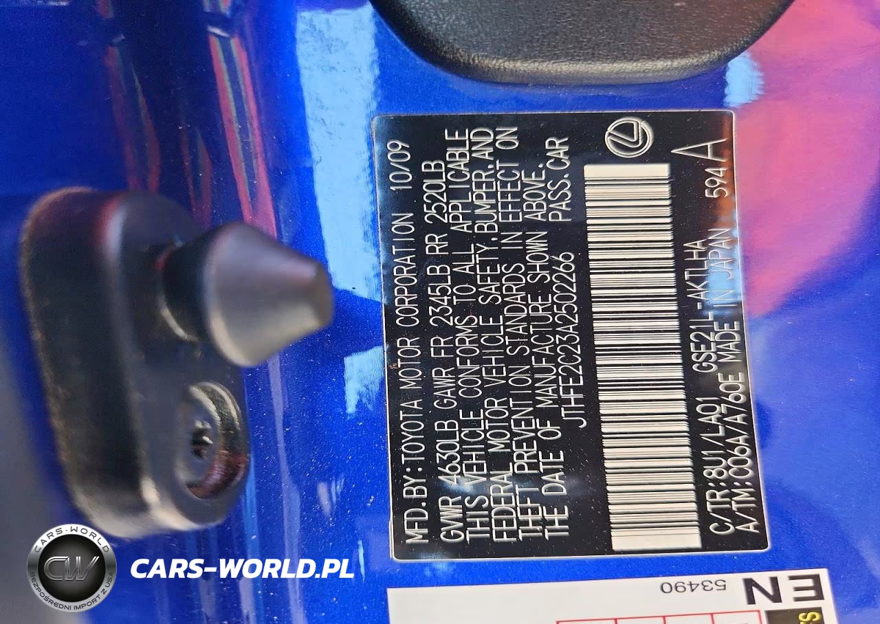 2010 Lexus Is 350 VIN:JTHFE2C23A2502266 - 13