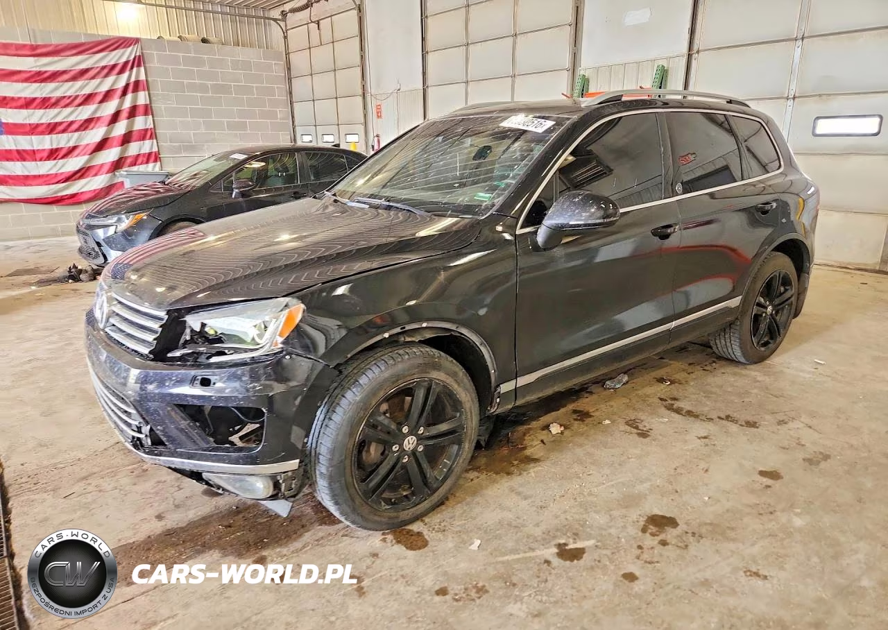 2017 Volkswagen Touareg Wolfsburg VIN:WVGRF7BP2HD003801 - 1
