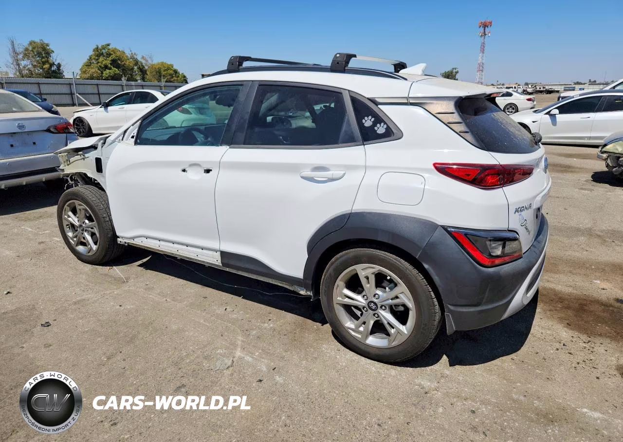 2022 Hyundai Kona Sel VIN:KM8K32AB6NU863912 - 2
