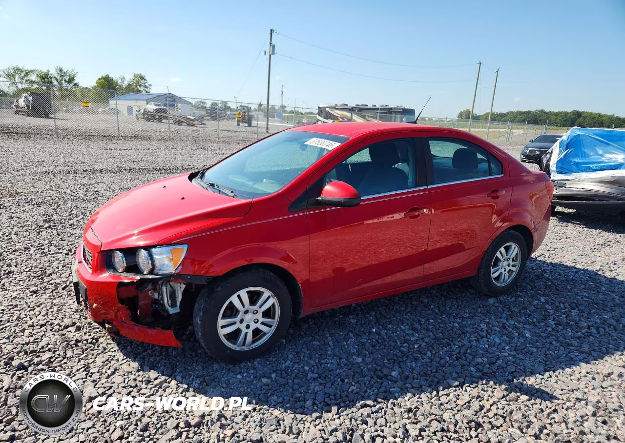 2013 Chevrolet Sonic Lt VIN:1G1JC5SG6D4172995 - 1