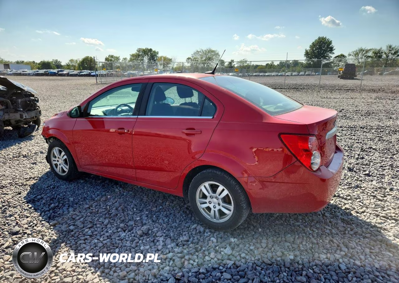 2013 Chevrolet Sonic Lt VIN:1G1JC5SG6D4172995 - 2