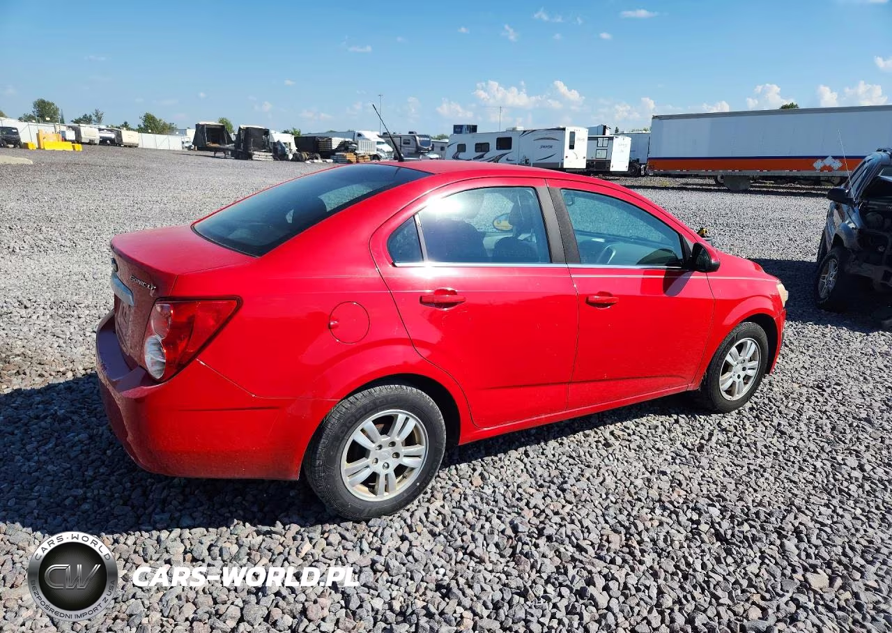 2013 Chevrolet Sonic Lt VIN:1G1JC5SG6D4172995 - 3