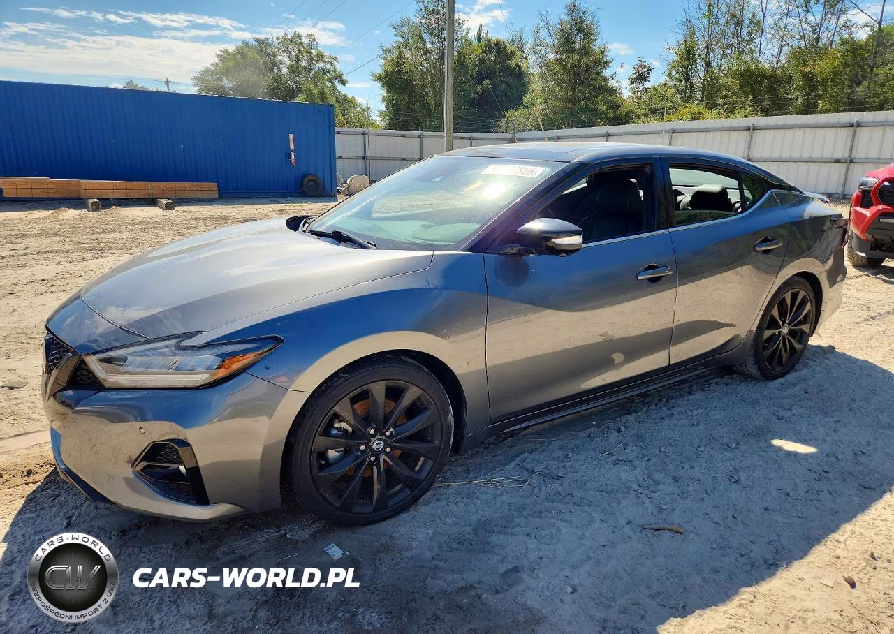 2022 Nissan Maxima Sr VIN:1N4AA6EV6NC506792 - 1